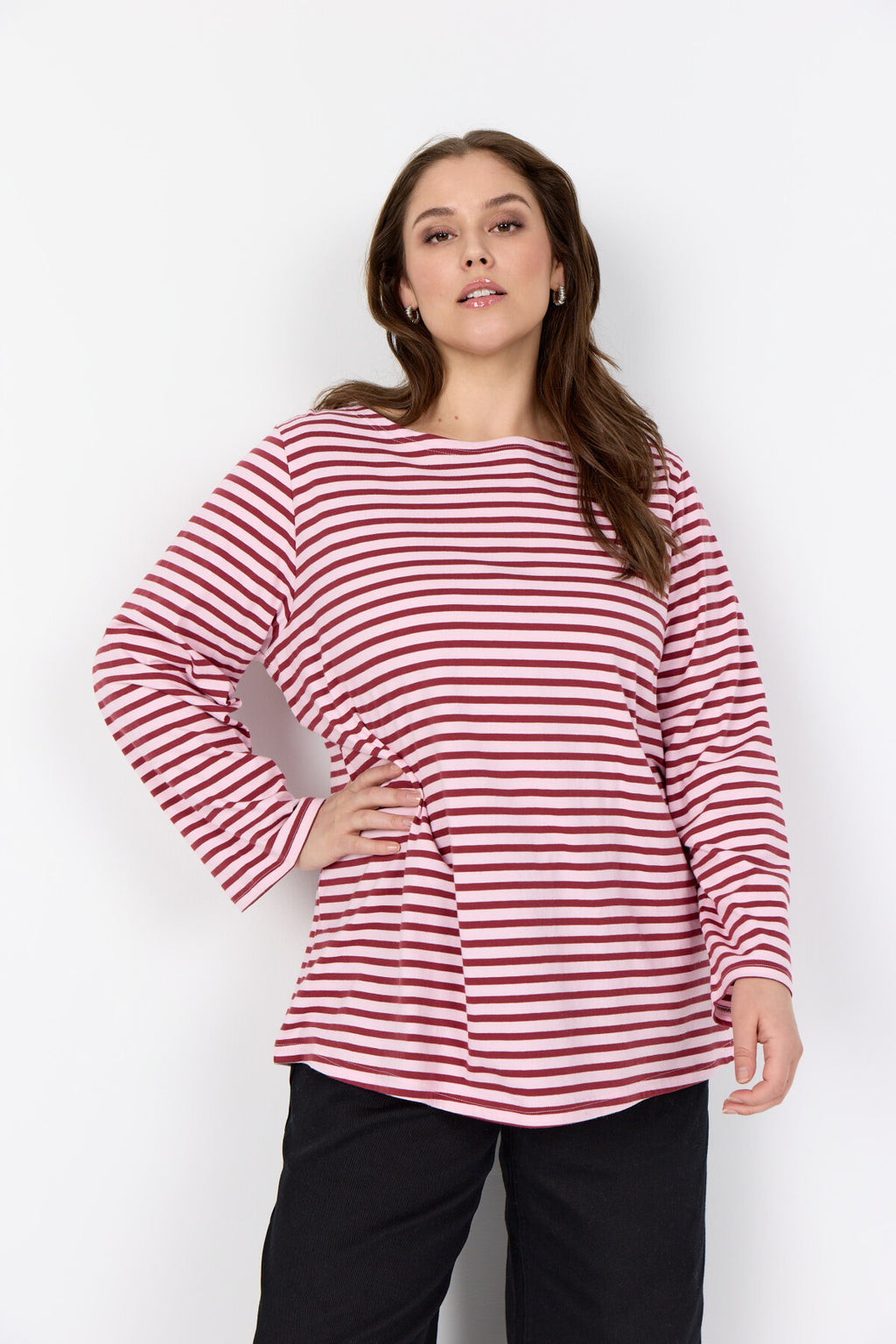 WA-CELESTE 2 T-shirt i Rosa fra Wasabi Concept | Wasabiconcept.dk